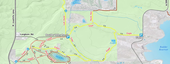 eagle trailhead boulder